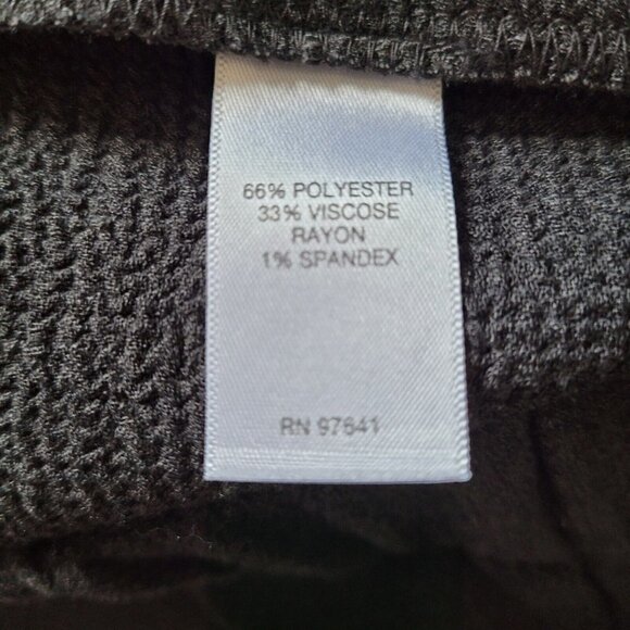 Pure Jill by J. Jill Wide Leg Crepe Pants Trousers Gray Sz XL Women's Relaxed - Picture 10 of 12